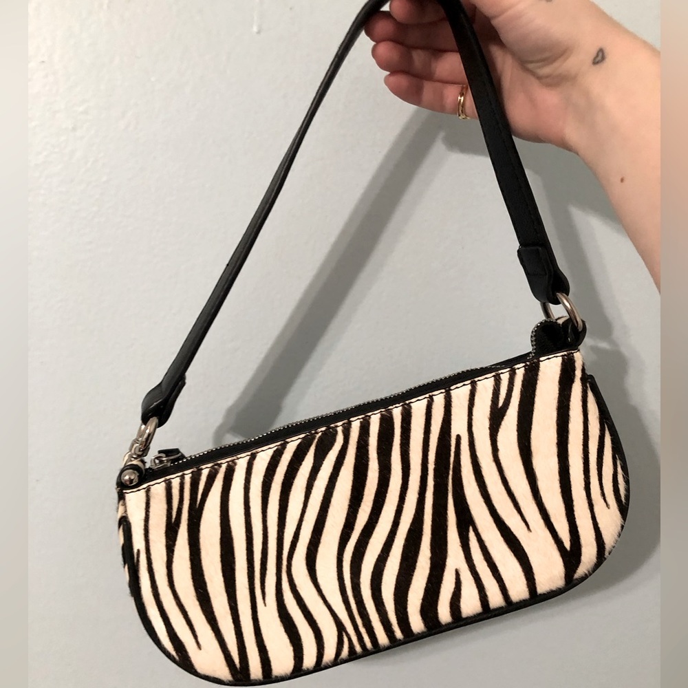 Urban Outfitters Zebra Print Shoulder Bag Y2K style